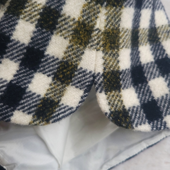 J Crew Dark Academia Plaid Check Wool Mini Skirt Worn by Vanessa Hudgens - Picture 10 of 14